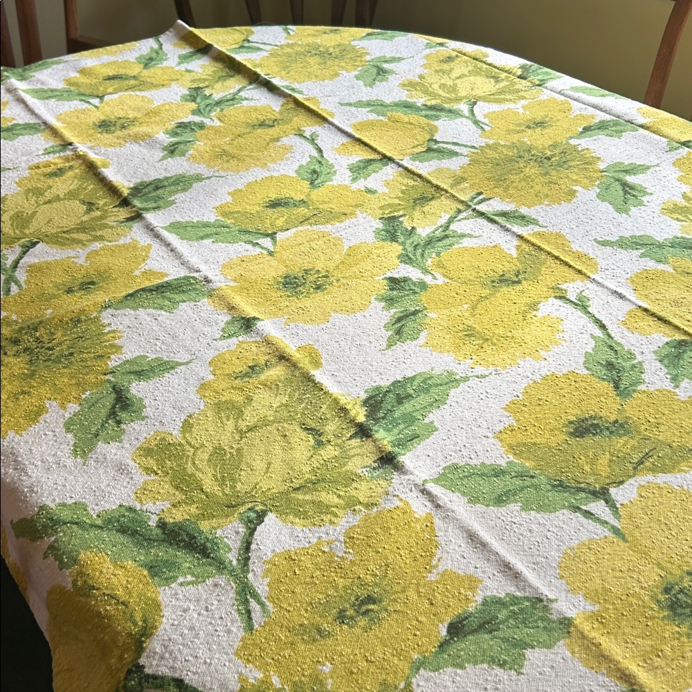 Floral Handmade Tablecloth
